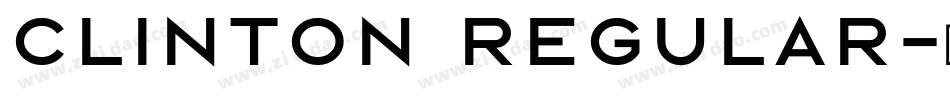 CLINTON Regular字体转换